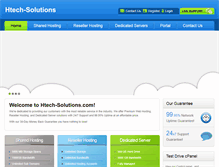 Tablet Screenshot of htech-solutions.com